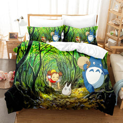 Cartoons MY NEIGHBOR TOTORO Bedding Sets Quilt Cover Without Filler