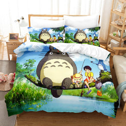 Cartoons MY NEIGHBOR TOTORO Bedding Sets Quilt Cover Without Filler