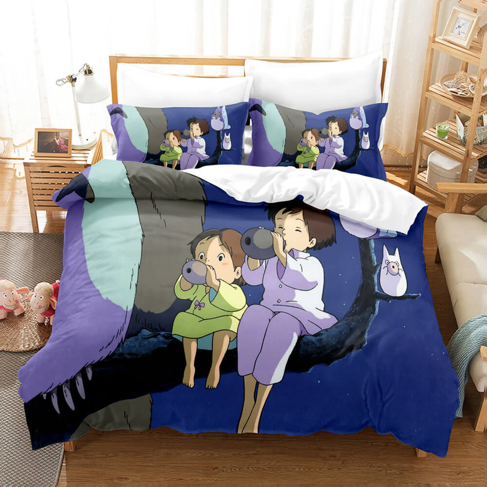 Cartoons MY NEIGHBOR TOTORO Bedding Sets Quilt Cover Without Filler