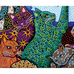 Cat Lady 1000 Piece Premium Jigsaw Puzzle Art & Fable (ONLINE ORDER ONLY)