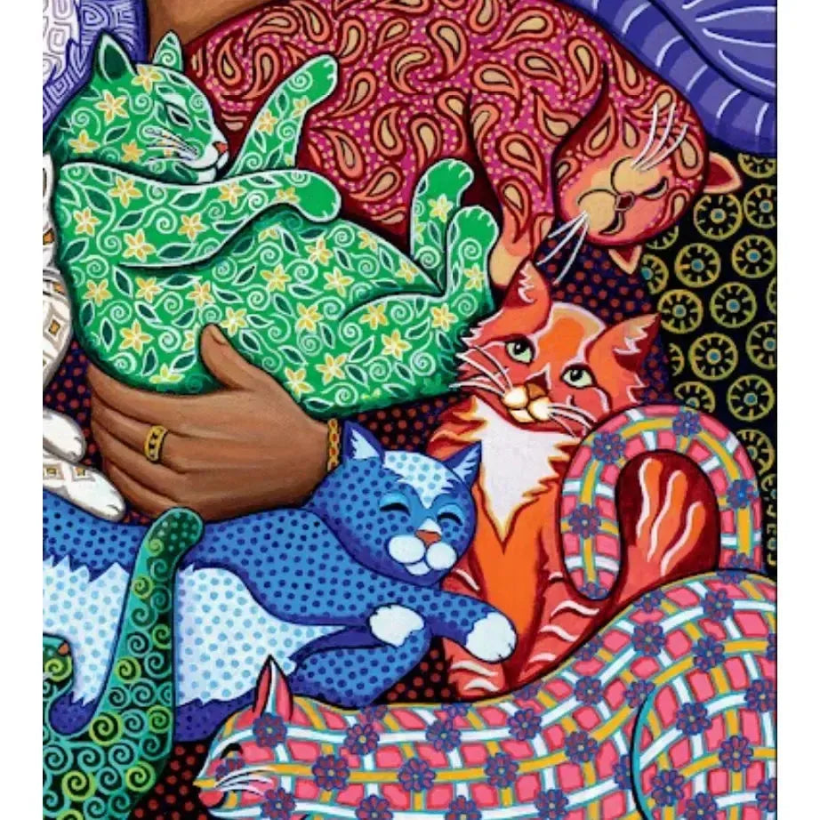 Cat Lady 1000 Piece Premium Jigsaw Puzzle Art & Fable (ONLINE ORDER ONLY)