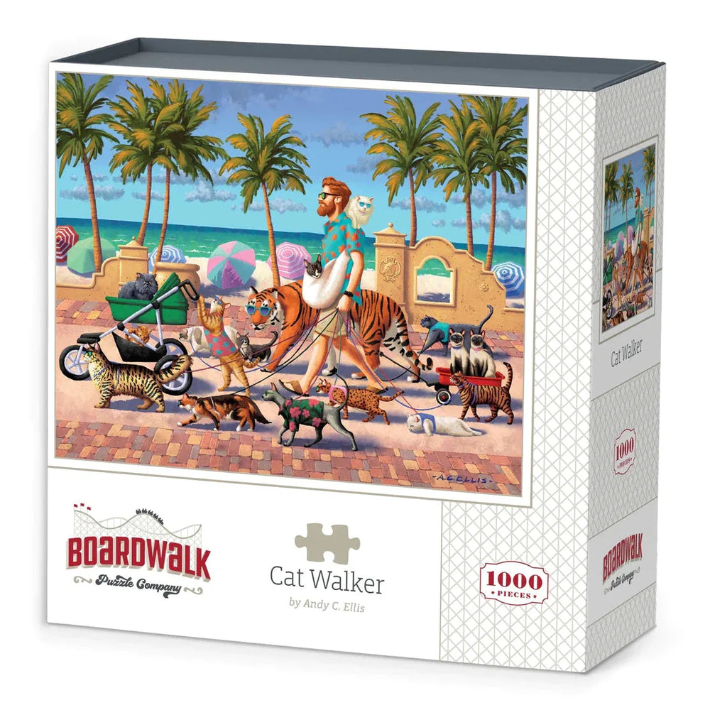 Cat Walker 1000 Piece Jigsaw Puzzle Boardwalk (ONLINE ORDER ONLY)