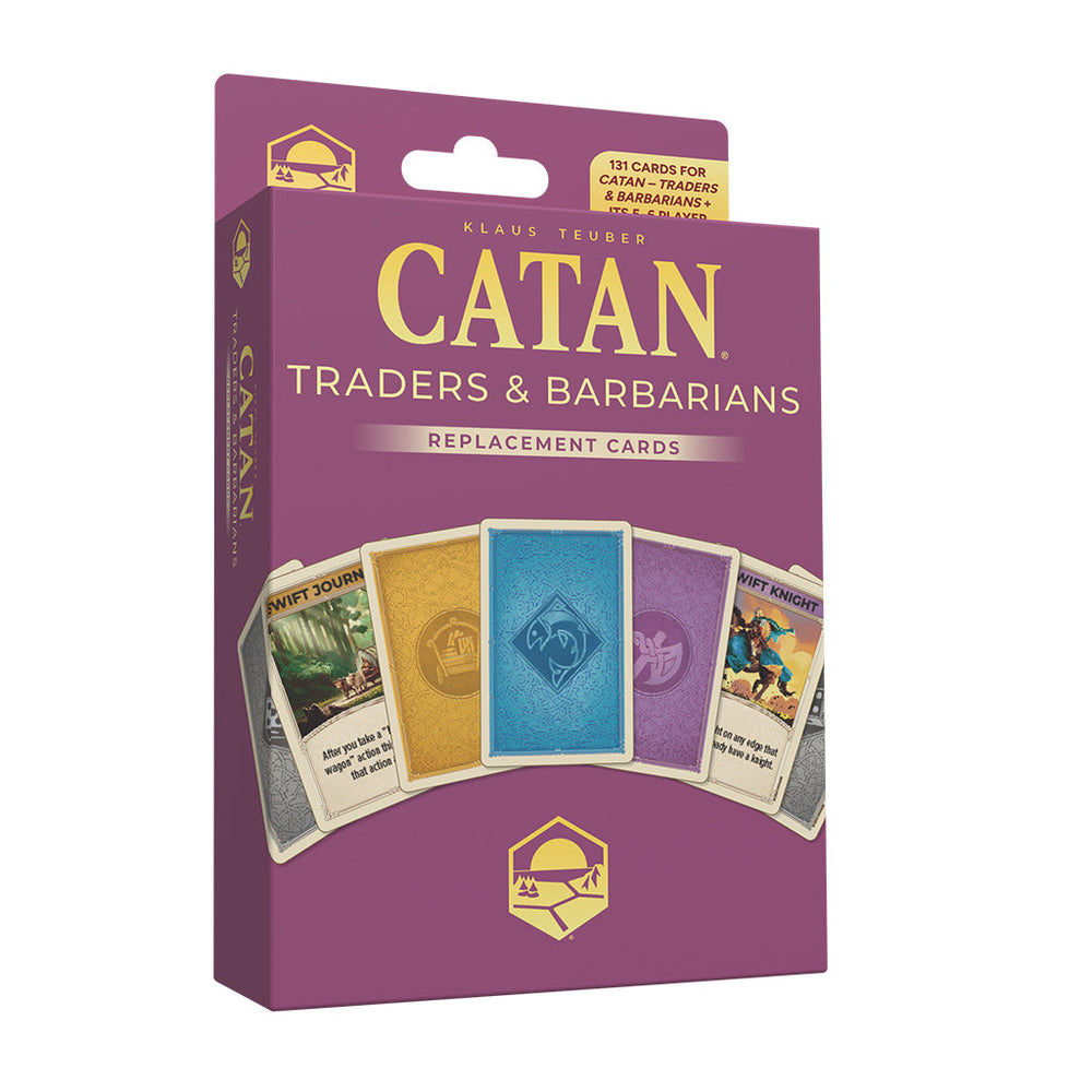 Catan: Traders & Barbarians Replacement Game Cards (6th Edition) (ONLINE ORDER ONLY)