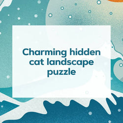 Catffirmations 500 Piece Portable Jigsaw Puzzle Chronicle (ONLINE ORDER ONLY)