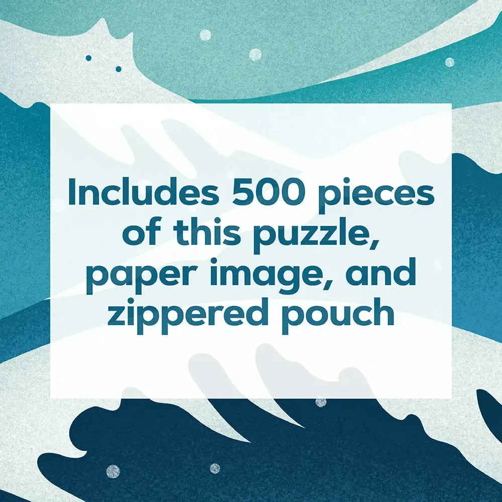 Catffirmations 500 Piece Portable Jigsaw Puzzle Chronicle (ONLINE ORDER ONLY)