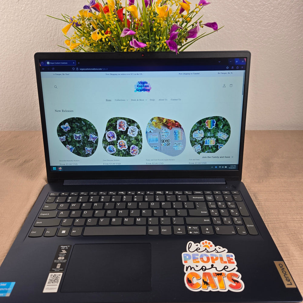 Cute Cat Mom Stickers (ONLINE ORDER ONLY)