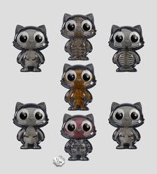 Catscans (Bare Bones) Blind Box (1 Blind Box) (ONLINE ORDER ONLY)