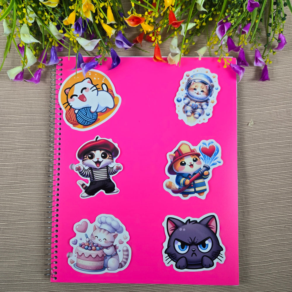 Silly Cat Stickers (ONLINE ORDER ONLY)