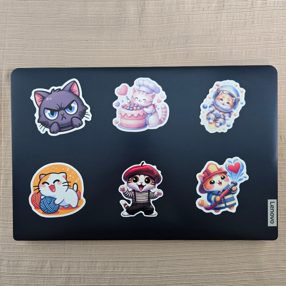 Silly Cat Stickers (ONLINE ORDER ONLY)