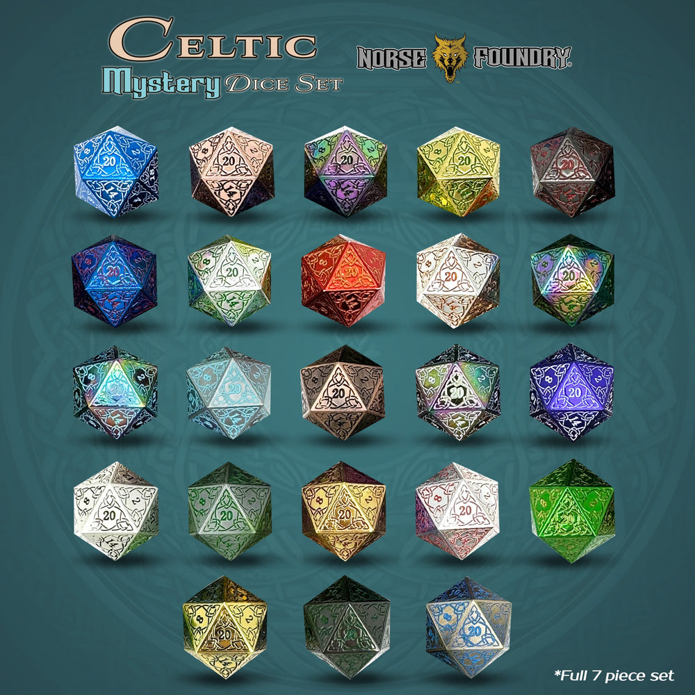 Celtic Mystery Dice Set - Single