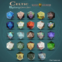 Celtic Mystery Dice Set - Single
