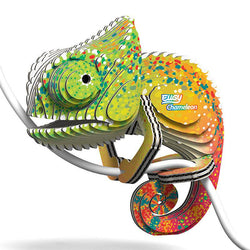 Chameleon 3D Cardboard Model Kit Eugy (ONLINE ORDER ONLY)