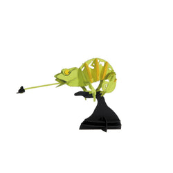 Chameleon 3D Cardboard Model Kit Fridolin (ONLINE ORDER ONLY)