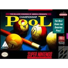 Championship Pool - Super Nintendo - (LOOSE) (Online Order Only)