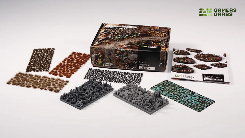 Gamers Grass | Basing Box | Chaos Wasteland (ONLINE ORDER ONLY)