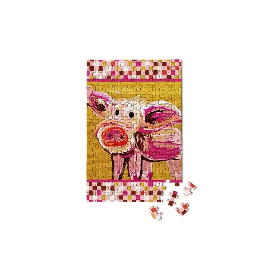 Checkers the Pig 150 Piece Mini Jigsaw Puzzle Micro Puzzles (ONLINE ORDER ONLY)