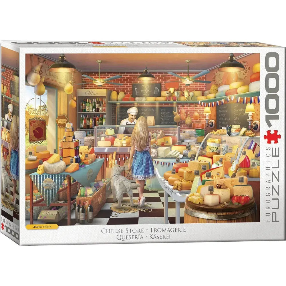 Cheese Store 1000 Piece Jigsaw Puzzle Eurographics (ONLINE ORDER ONLY)