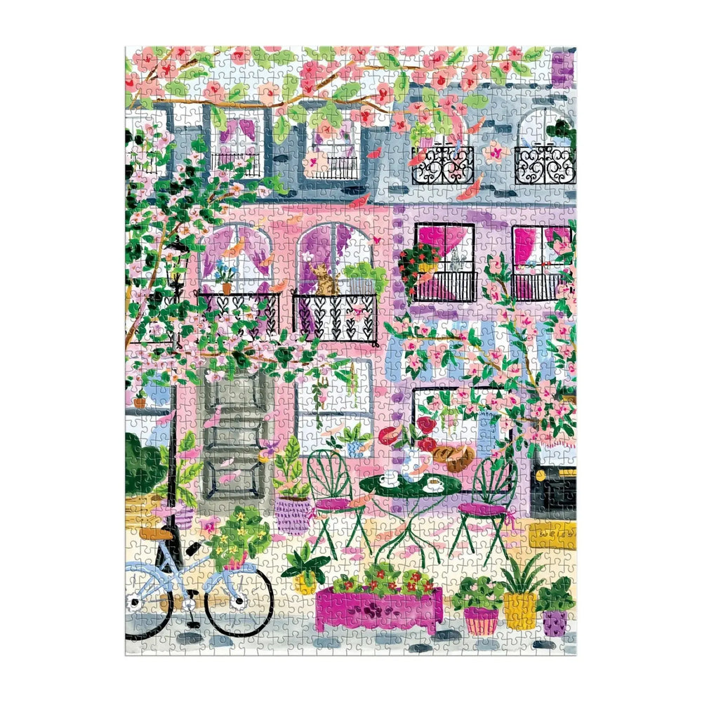 Cherry Lane Blossoms 1000 Piece Jigsaw Puzzle Galison (ONLINE ORDER ONLY)