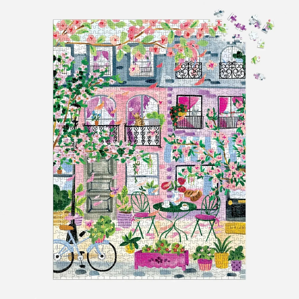 Cherry Lane Blossoms 1000 Piece Jigsaw Puzzle Galison (ONLINE ORDER ONLY)