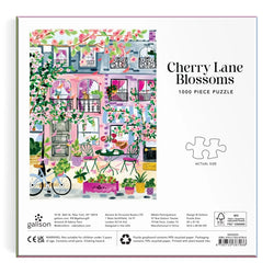 Cherry Lane Blossoms 1000 Piece Jigsaw Puzzle Galison (ONLINE ORDER ONLY)