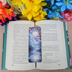 Moonlight Cherry Blossom Bookmark (ONLINE ORDER ONLY)