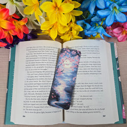 Moonlight Cherry Blossom Bookmark (ONLINE ORDER ONLY)