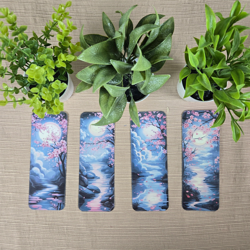 Moonlight Cherry Blossom Bookmark (ONLINE ORDER ONLY)
