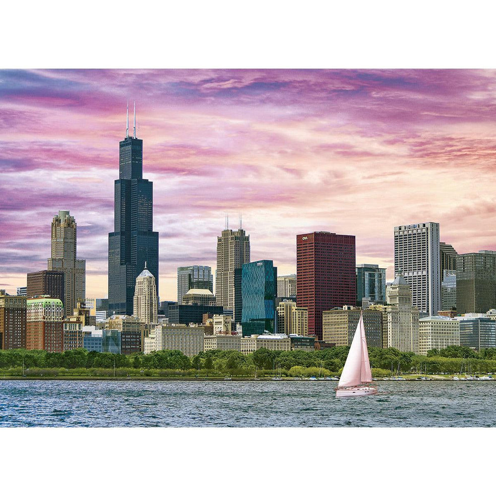 Chicago Skyline 1000 Piece Jigsaw Puzzle Eurographics (ONLINE ORDER ONLY)