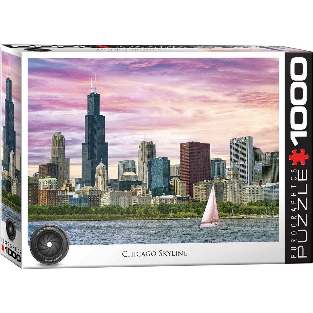 Chicago Skyline 1000 Piece Jigsaw Puzzle Eurographics (ONLINE ORDER ONLY)