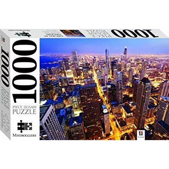 Chicago at Twilight 1000 Piece Jigsaw Puzzle Hinkler (ONLINE ORDER ONLY)