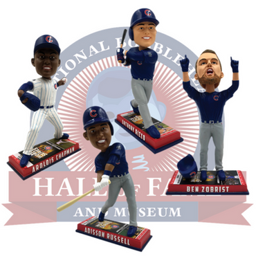 Chicago Cubs 2016 World Series Ticket Base Bobbleheads (ONLINE ORDER ONLY)