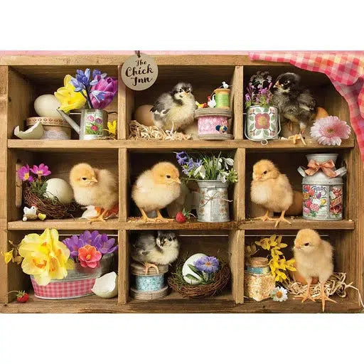 Chick Inn 1000 Piece Jigsaw Puzzle Cobble Hill (ONLINE ORDER ONLY)