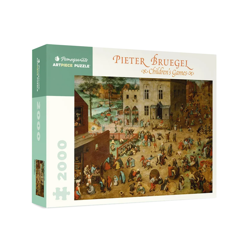 Children's Game by Bruegel 2000 Piece Jigsaw Puzzle Pomegranate (ONLINE ORDER ONLY)