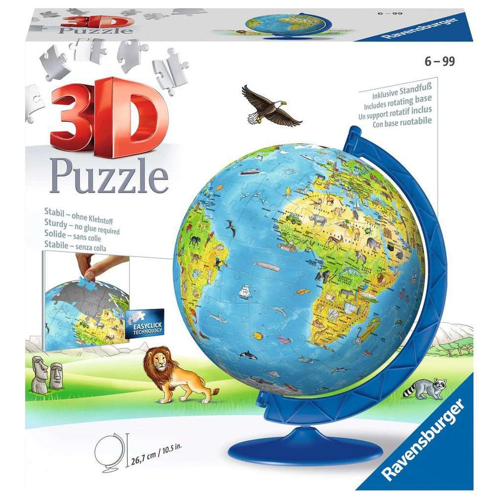 Children's Globe 187 Piece 3D Jigsaw Puzzle Ravensburger (ONLINE ORDER ONLY)