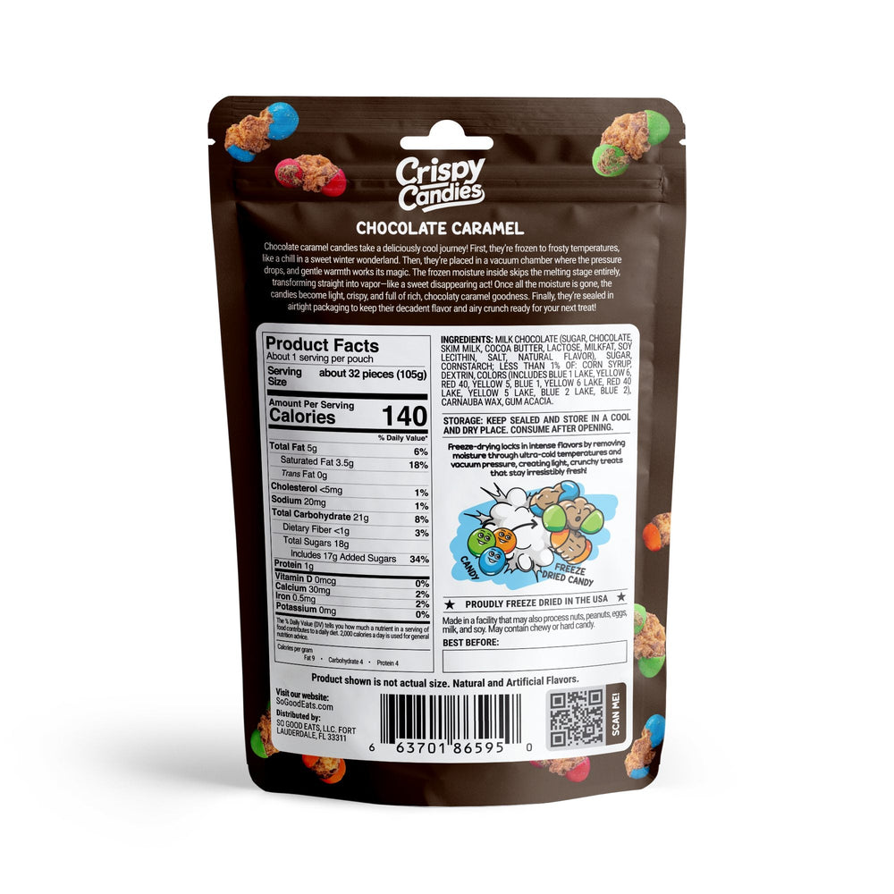 Crispy Candies - Chocolate Caramel Freeze Dried Candy 114g (ONLINE ORDER ONLY)