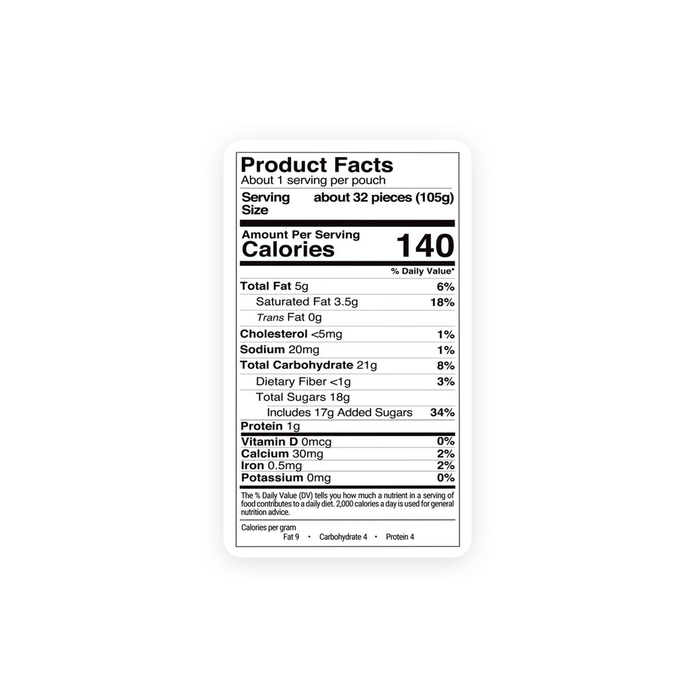 Crispy Candies - Chocolate Caramel Freeze Dried Candy 114g (ONLINE ORDER ONLY)