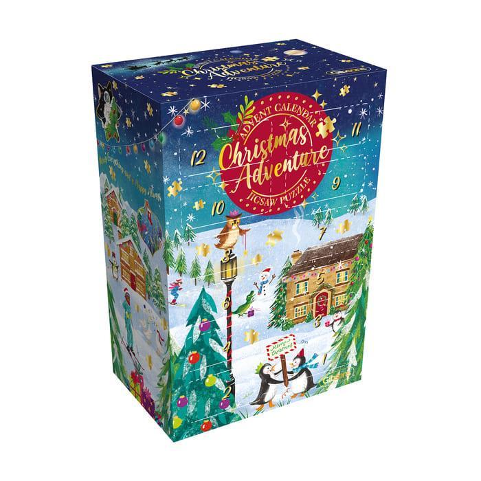 Christmas Adventure Advent Calendar 24 Jigsaw Puzzles Gibsons (ONLINE ORDER ONLY)