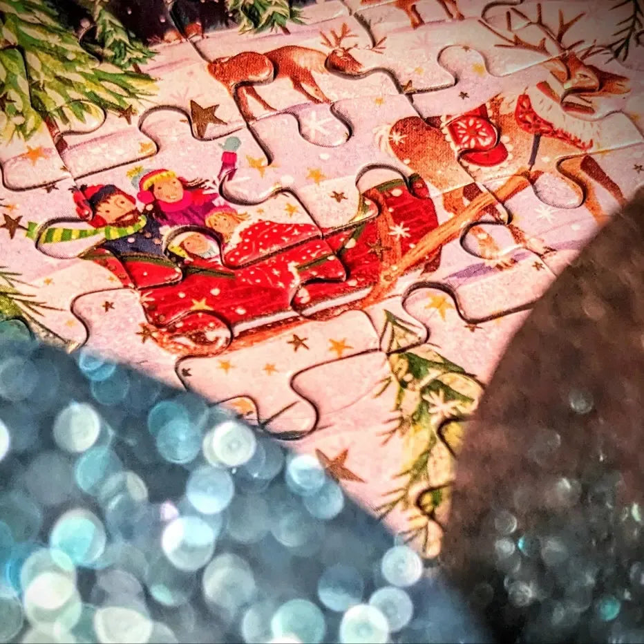 Christmas Around the World 500 Piece Jigsaw Puzzle Gibsons (ONLINE ORDER ONLY)