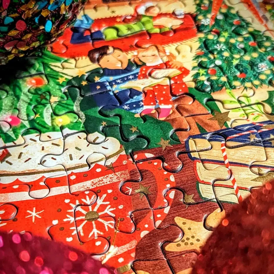 Christmas Around the World 500 Piece Jigsaw Puzzle Gibsons (ONLINE ORDER ONLY)