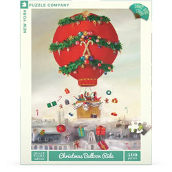 Christmas Balloon Ride 500 Piece Jigsaw Puzzle NYPC (ONLINE ORDER ONLY)