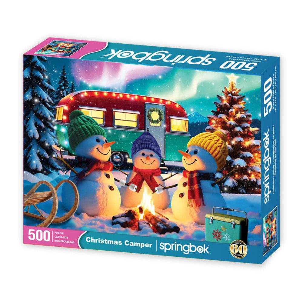 Christmas Camper 500 Piece Jigsaw Puzzle Springbok (ONLINE ORDER ONLY)