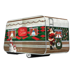 Christmas Camping Trailer 550 Piece Jigsaw Puzzle in Tin Eurographics (ONLINE ORDER ONLY)