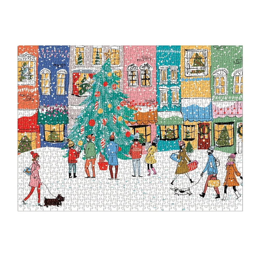 Christmas Carolers 1000 Piece Jigsaw Puzzle Galison (ONLINE ORDER ONLY)
