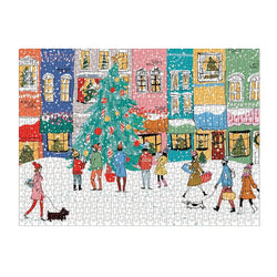 Christmas Carolers 1000 Piece Jigsaw Puzzle Galison (ONLINE ORDER ONLY)