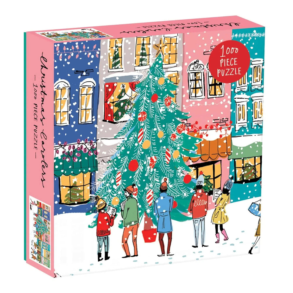 Christmas Carolers 1000 Piece Jigsaw Puzzle Galison (ONLINE ORDER ONLY)