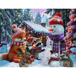 Christmas Critters 500 Piece Jigsaw Puzzle Springbok (ONLINE ORDER ONLY)