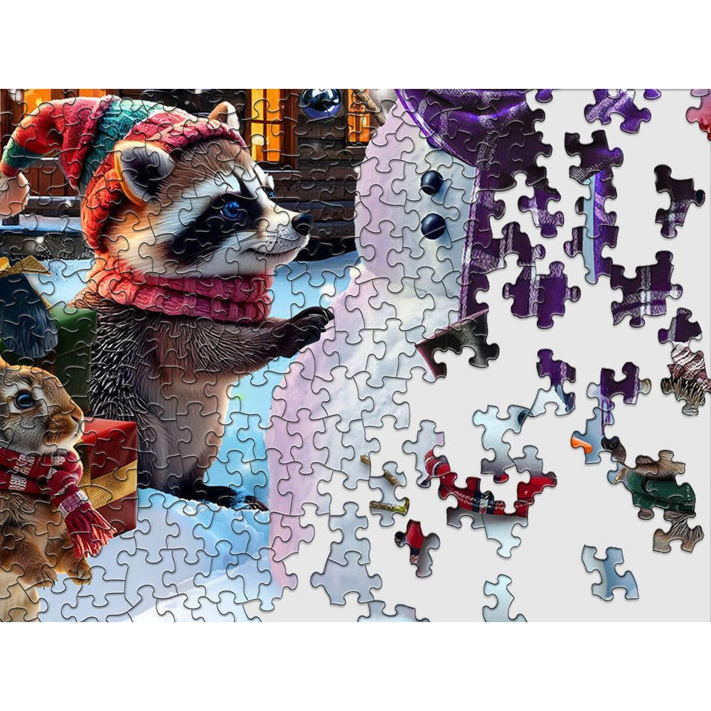 Christmas Critters 500 Piece Jigsaw Puzzle Springbok (ONLINE ORDER ONLY)