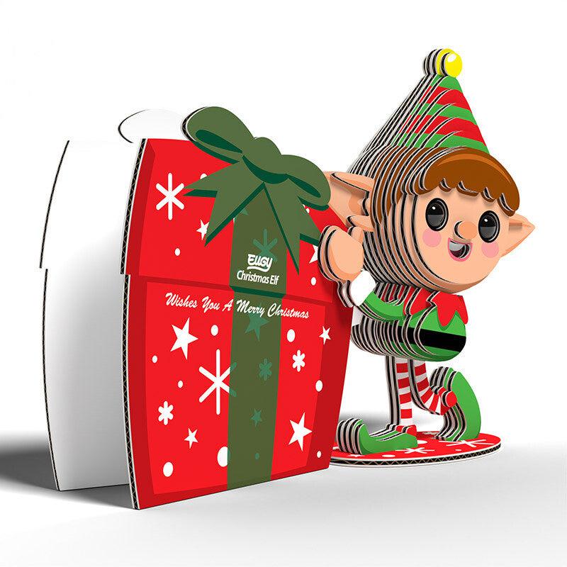 Christmas Elf 3D Cardboard Model Kit Eugy (ONLINE ORDER ONLY)