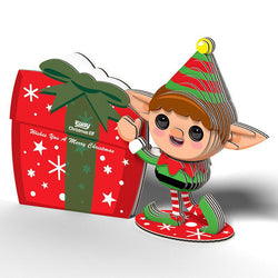 Christmas Elf 3D Cardboard Model Kit Eugy (ONLINE ORDER ONLY)