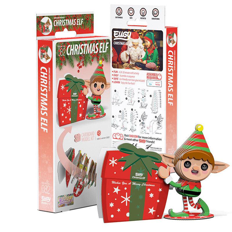 Christmas Elf 3D Cardboard Model Kit Eugy (ONLINE ORDER ONLY)